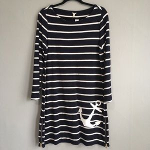 J. Crew Maritime Anchor Dress NWT